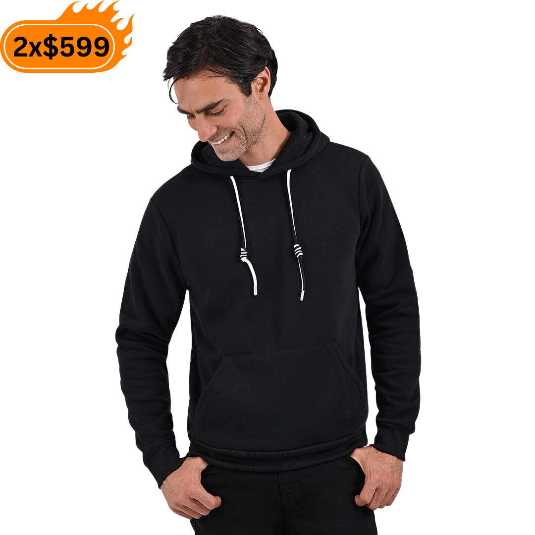 Sudadera Hoodie unisex color negro