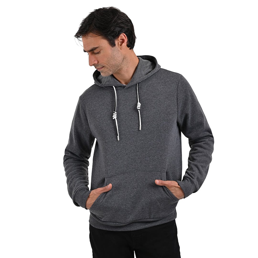 Sudadera Hoodie unisex color gris