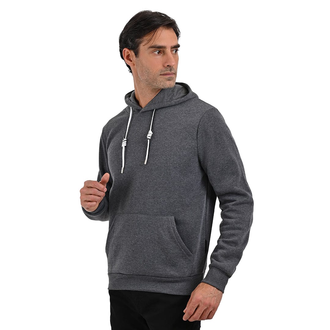 Sudadera Hoodie unisex color gris