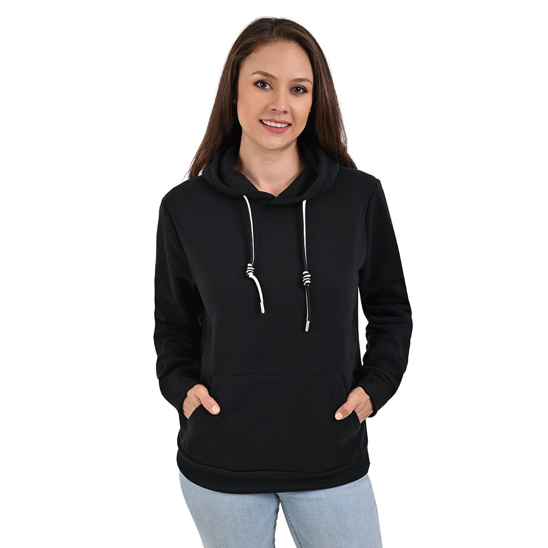 Sudadera Hoodie UNISEX color Negro