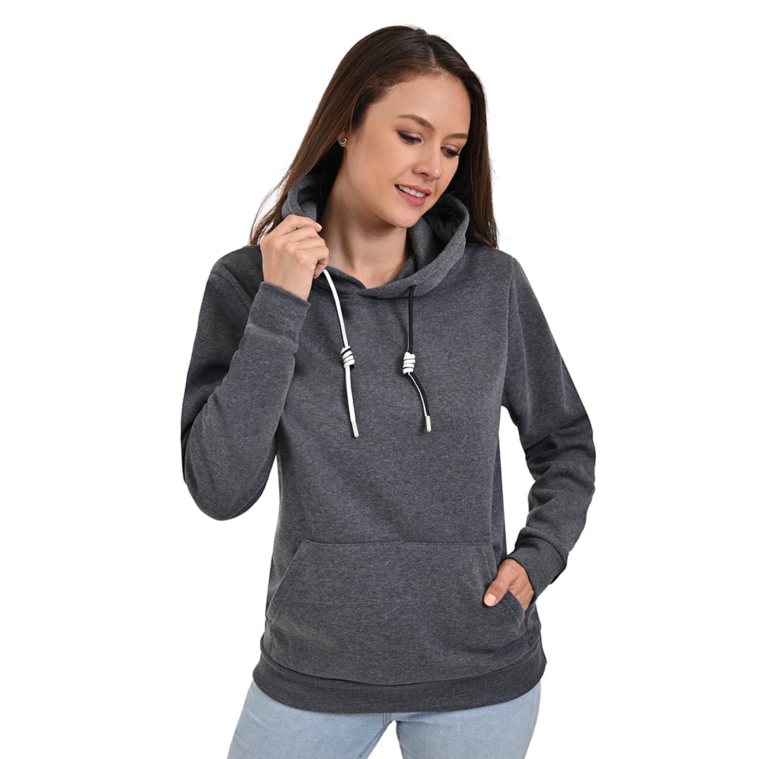 Sudadera Hoodie UNISEX color gris