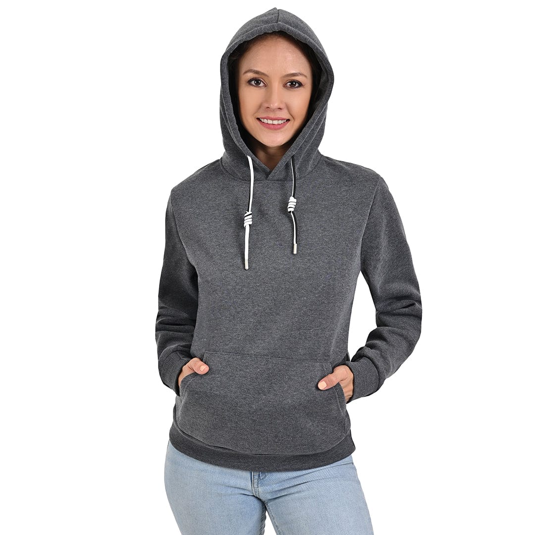 Sudadera Hoodie UNISEX color gris