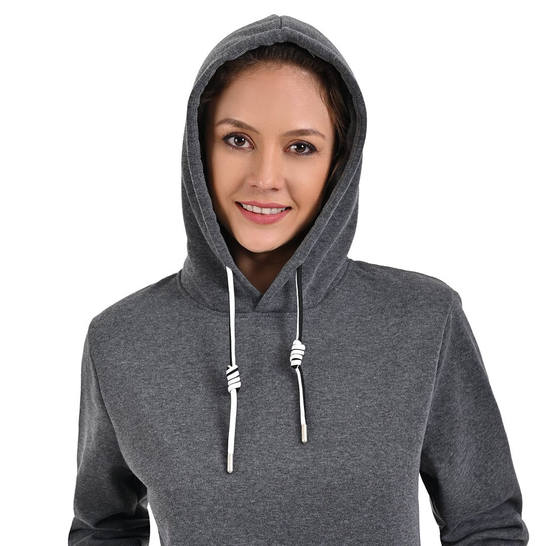 Sudadera Hoodie UNISEX color gris